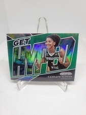 Candace Parker 2022 Panini Prizm ' Emerald Green ' Parallel #4