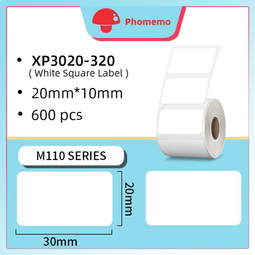 Phomemo M110 Bluetooth Etikettendrucker Selbstklebend - Thermoetikettendrucker - Bild 18 von 29