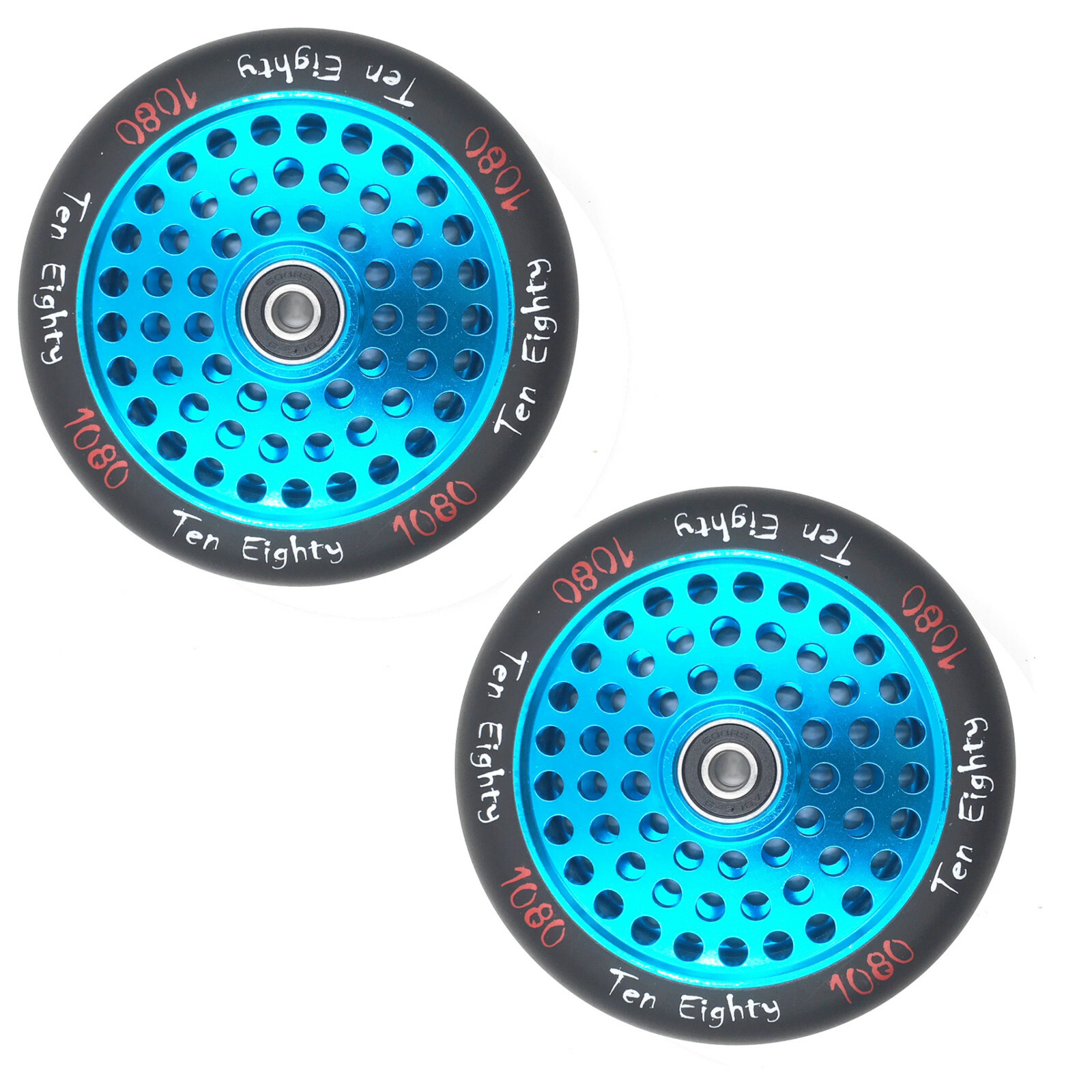 2X 1080 Ultra Pepper Pot Lite Replacement 120Mm Stunt Scooter Wheels Turquoise 2X 1080 Ultra Pepper Pot Lite Replacement 120Mm Stunt Scooter Wheels Turquoise caliente