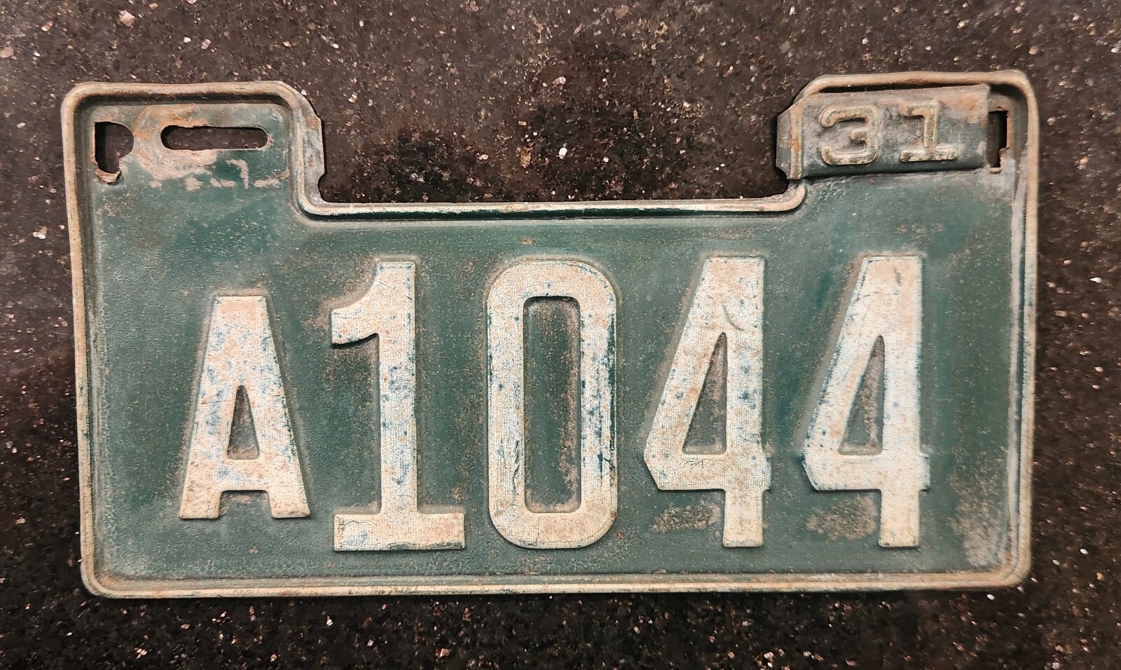 1931 License Plate tabs GA car tag vehicle automobile