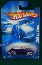 Hot Wheels ~ 2008 ALL STARS ~ '40 Ford ~ Purple Convertible with Flames