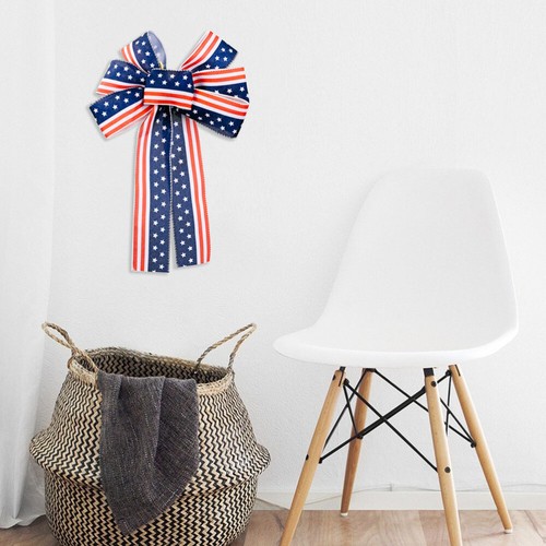 Independence Day Bow Gift Wrapping Decoration Festival Bowknot Ornament - Afbeelding 8 van 12