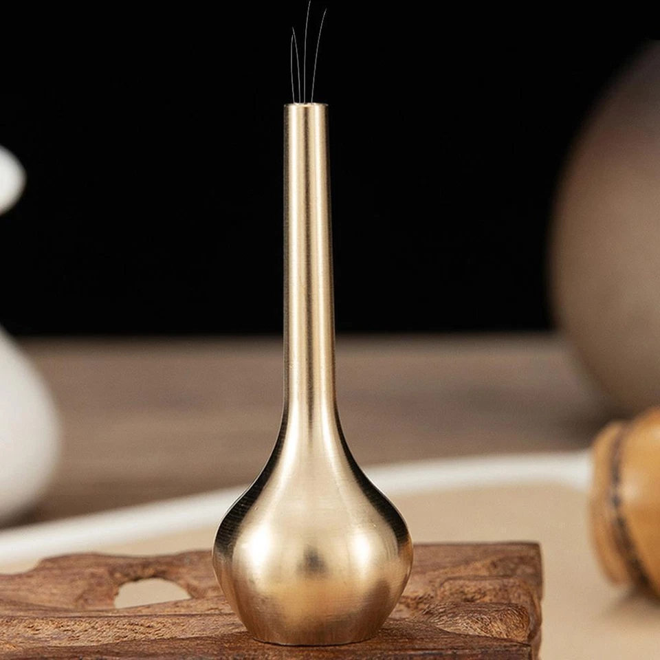 Pure-Copper Mini Vase Creative Desktop Decoration Brass Hot Mini Vase U9 C8P1 - Bild 2 von 4