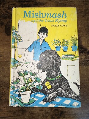 Vintage 1976 Mishmash And The Venus Flytrap Hardcover Picture Illustrated Book