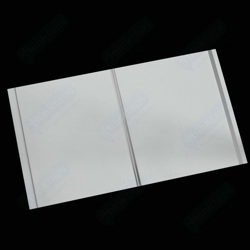 Gloss White Chrome Strip Bathroom Cladding Ceiling Panels PVC Shower Wet Wall - Picture 8 of 11