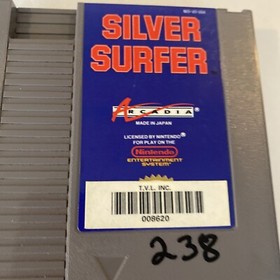 Silver Surfer  - Nintendo Entertainment System NES Tested Authentic Video Game