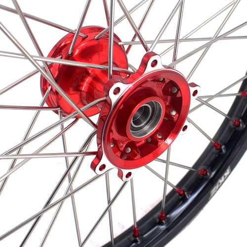 KKE 21/18 Cast Wheels Rims for Honda CR125R 250R 2002-2013 CRF250R 04-13 CRF450R - Picture 4 of 14