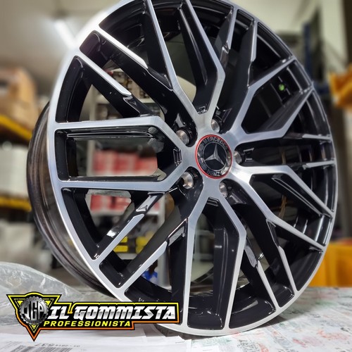 AMGs 1 Cerchio In Lega 19" Compatibili con Mercedes Classe A W169 176 177 + B C - Foto 4 di 10