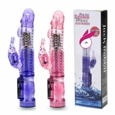 Multispeed-Vibrator-G-Spot-Dildo-Rabbit-Female-Adult-Sex-Toy-Waterproof-Massager