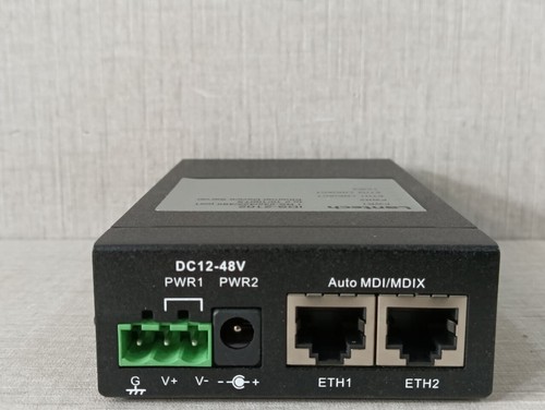 Lantech IDS-2102 pionnier des réseaux industriels et IP / serveur de périphériques Ethernet - Photo 2/12