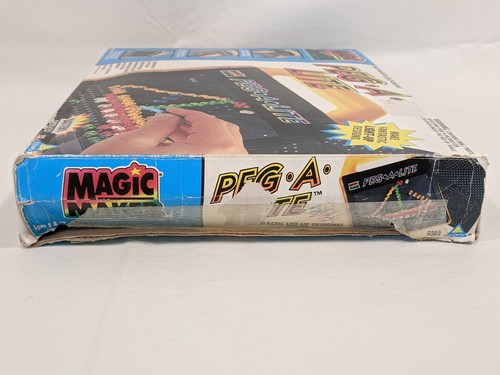 PEG - A - LITE 1994 Light Bright - Light up Board Pegs & Original Box - Works - Picture 24 of 24