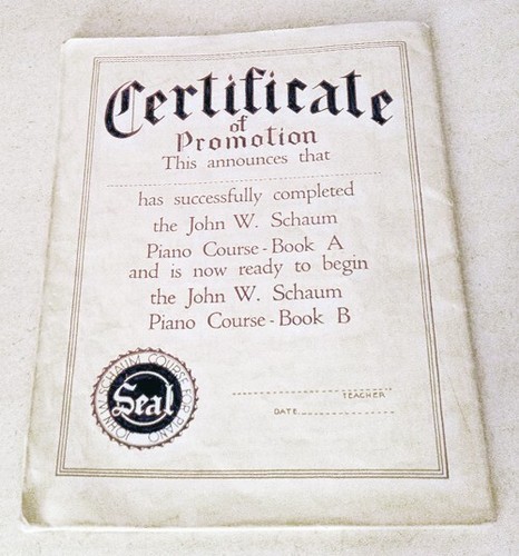 1945 John Schaum -Piano Course Book - Picture 8 of 12