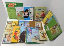 Golden Press Vintage lot of 18 Star GST series Little Golden & more SOME RARE