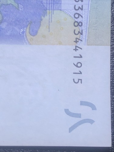 Nr.X33683441915 2002 European Union 20 Euro Banknote rare EU Euro Currency Look - Picture 3 of 9