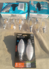 Candelabra Base Bulbs Mixed Lot 8pcs Small Base LED 3 types