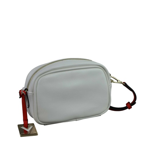 VALENTINO BAGS Verano Coriandolo Bolso de Bandolera Mujer Blanco / Rojo Nuevo - Imagen 4 de 4