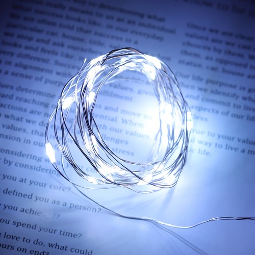 50PCS LEDs Wine Bottle String Fairy Lights Battery Cork Lamp Home Party Decor - Bild 7 von 20