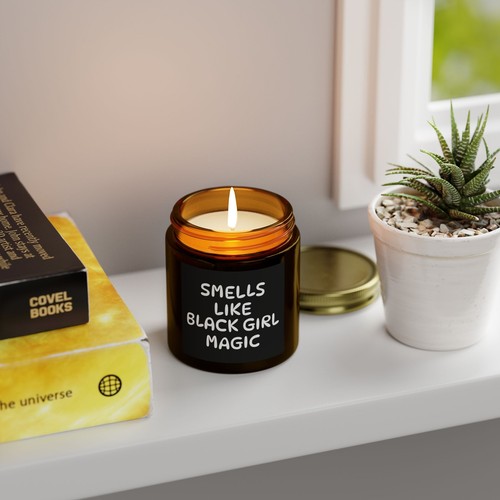 Smells Like Black Girl Magic Candle - Self Care Gift For Black Women - Picture 16 of 25
