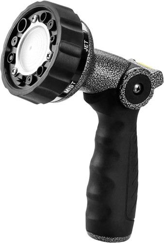 Gartenschlauchdüse Wasserschlauch Sprühdüse mit Daumen Wassersteuerung Ein Aus Ventil - Bild 1 von 28