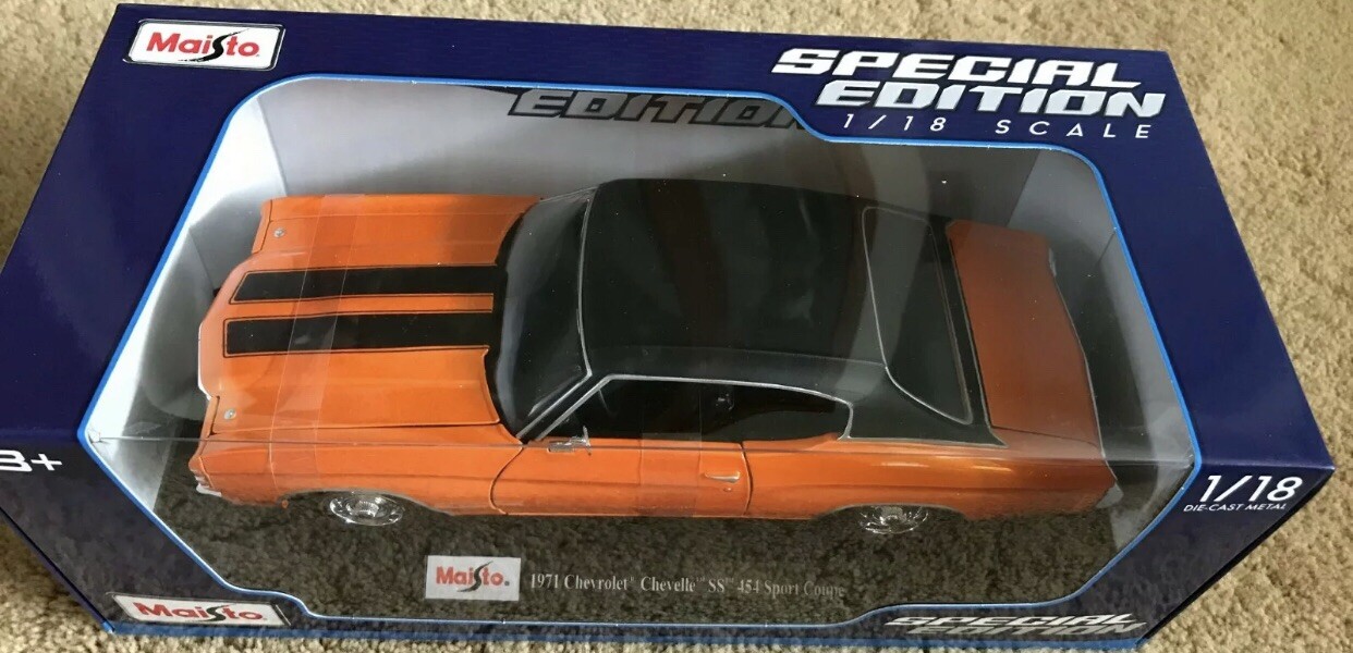 maisto special edition 1971 chevrolet chevelle ss 454
