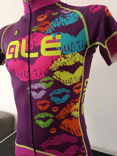 maglia SHIRT CYCLING ciclismo originale ALE' KISS LADY TG L - Foto 2 di 5