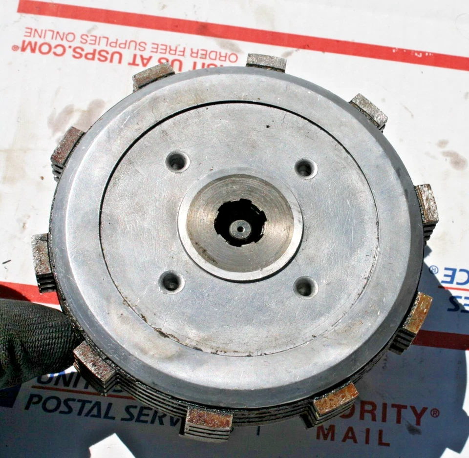 Yamaha XT200 1982 OEM EMBRAGUE PIEZAS/PLACAS/VIN # 15A-004845 Foto 3 de 3