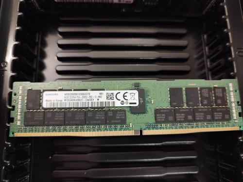 Samsung 64GB 2S2Rx4 PC4-2666V M393A8K40B22-CWD6Y MEMORY - Photo 3/3