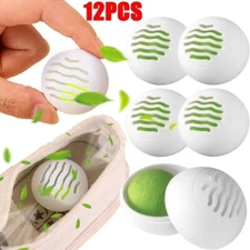 12PCS Deodorizer Freshener Ball for Clothes Foot Care and Wardrobe Closet