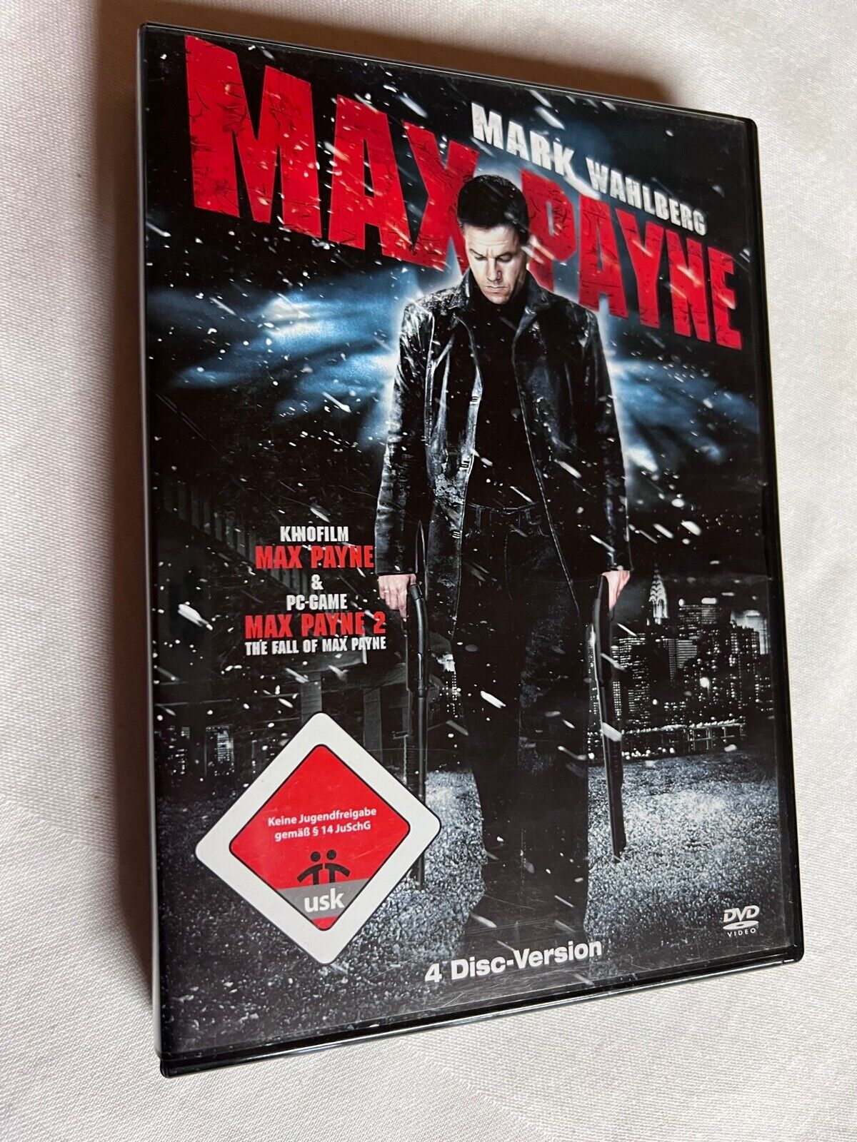 Max Payne Kinofilm + PC Game - The Fall of Max Payne 4-Disc | DVD r247