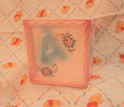 Vintage Nancy Pew Giftwares Baby Vase or Planter ABCD Japan #7984