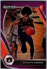 🏀 20-21 PANINI PRIZM DRAFT PICKS PURPLE WAVE PRIZM - SHARIFE COOPER RC #26