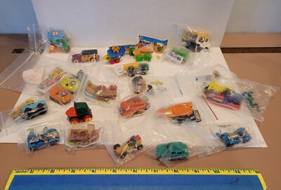22 Kinder Egg Prizes Surprises Toys Cars Boats 1990's Candy Co Chocolate