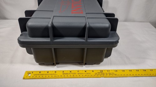 Invicta Impact Resistant Gray / Red Collector Case/Watch Box - Picture 11 of 12