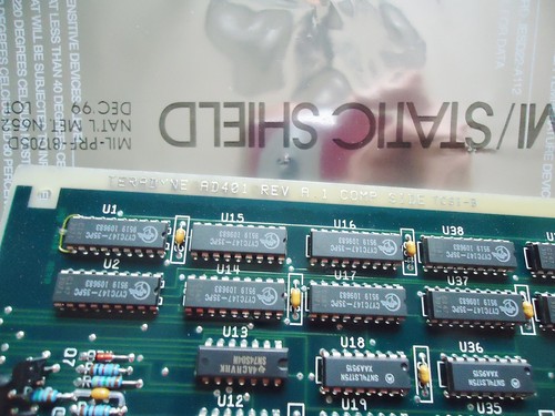 TERADYNE AD 401 REV. A #879-401-00/A.1 PCB(CIRCUIT BOARD) - Picture 2 of 3
