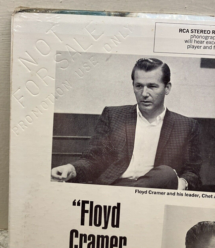 Floyd Cramer Plays MacArthur Park ; 1968 PROMO LP 1ST PRESS MINT SEALED - Picture 3 of 3