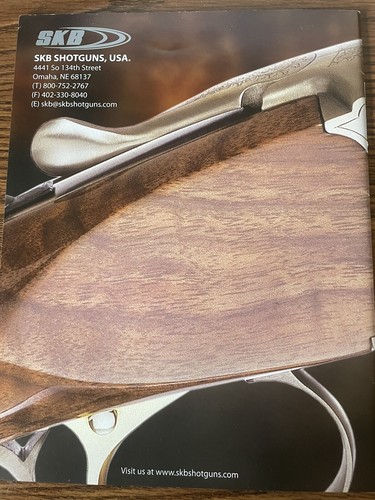 Vintage SKB Shotguns Catalog Brochure - Picture 2 of 2