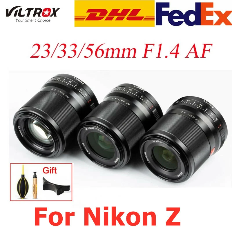 Viltrox 23mm 33mm 56mm F1.4 AF APS-C Lens for Nikon Z Mount ZFC Z5