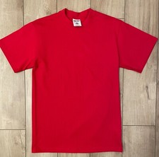 NWOT Shaka Wear Super Max Heavyweight Cotton Short Sleeve T-Shirt-Men's M-Red
