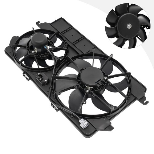 Radiator Condenser Cooling Fan Assembly For Ford Transit Connect 2010 2011-2013 - Picture 5 of 16