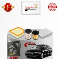 Set Service 4 Filter Und ÖL Volvo S80 II 2.4 D5 151KW 205CV Von 2010->