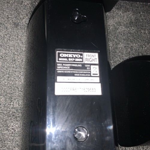 ONKYO Lautsprecher Subwoofer Paket SKR-391 SKW-391 GETESTET - Bild 4 von 8
