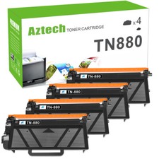 4PK TN880 Toner Compatible With Brother HL-L6200DWT HL-L6250DW MFC-L6900DW