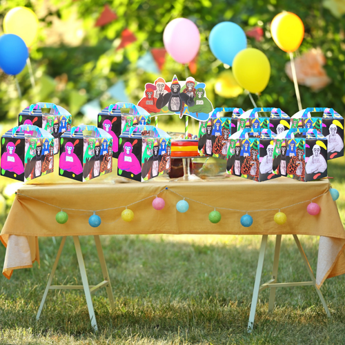 Gorilla tag Party Supplies happy birthday centerpiece decoration gift balloon - Picture 34 of 55