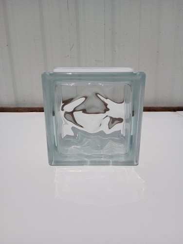 MULIA GLASBLOCK NEU NOS 6X6X4 WELLENMUSTER INDONESIEN - Bild 3 von 10