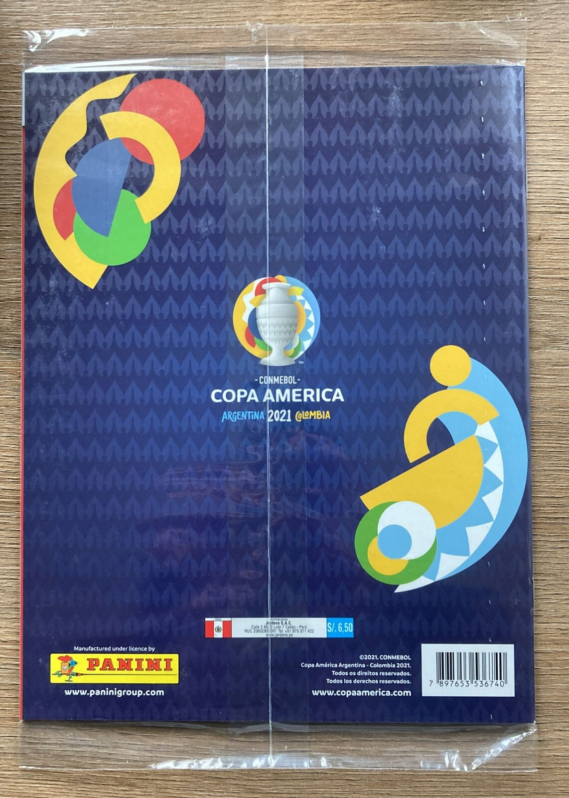 Thumbnail - Panini, Copa America Argentina Colombia 2021, Complete Sticker Set +