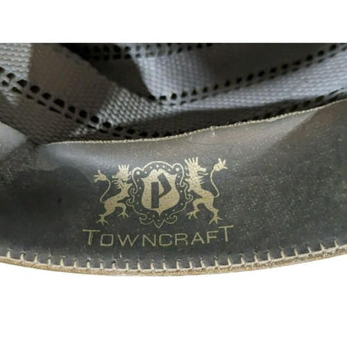 Vintage Towncraft grey gray straw cowboy western mens hat - Picture 10 of 10