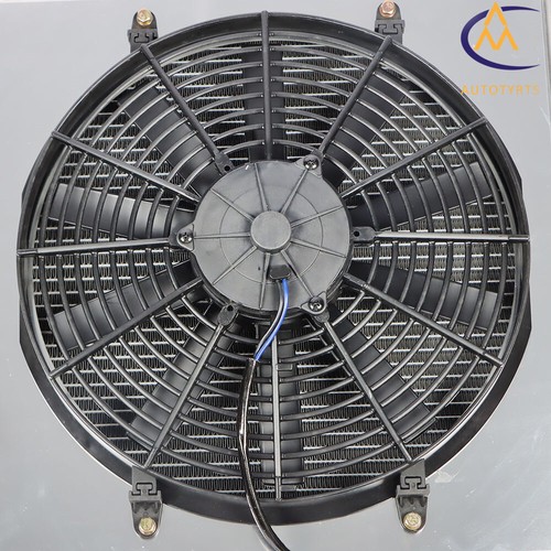 3 Row Aluminum Radiator W/ Fan shroud For Ford Mustang Comet Falcon V8 63 64-66 - Foto 7 di 7