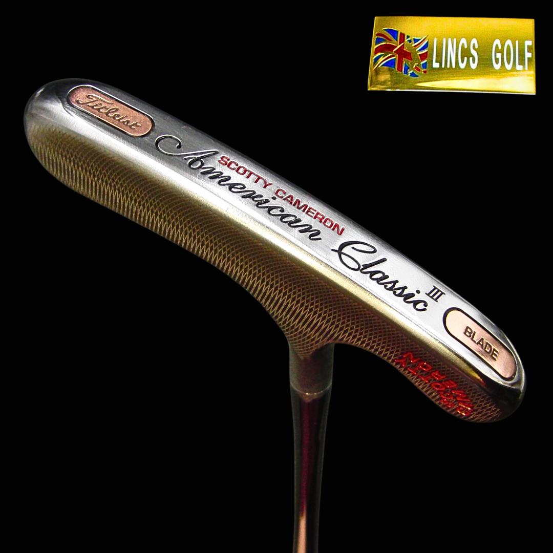 Titleist Scotty Cameron Golo 5R Putter Steel Shaft Length 87cm Golf Pride Grip Titleist Scotty Cameron Golo 5R Putter Steel Shaft Length 87cm Golf Pride Grip