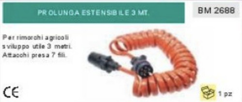 Cable Alargador Salida 7 Polos 7 Cables Camiones Remolque Barco Bote | eBay