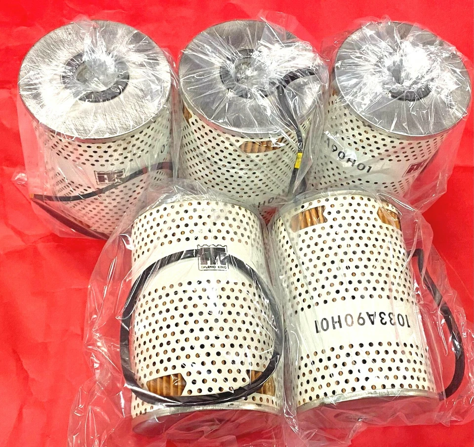 Lot of 5 Transmission Filter-Auto Trans Filter THERMO KING 112093  1033A90H01 Foto 2 de 4